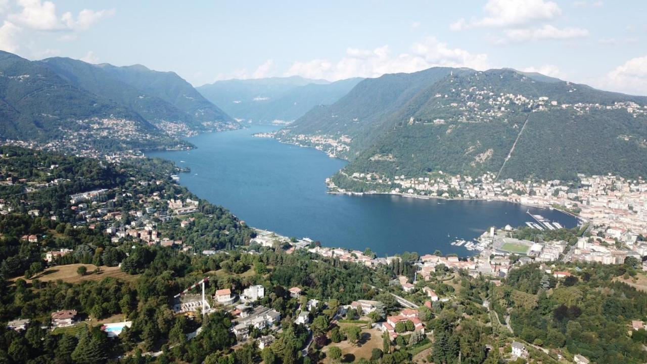 Studio - Villa Cardano Como Eksteriør billede